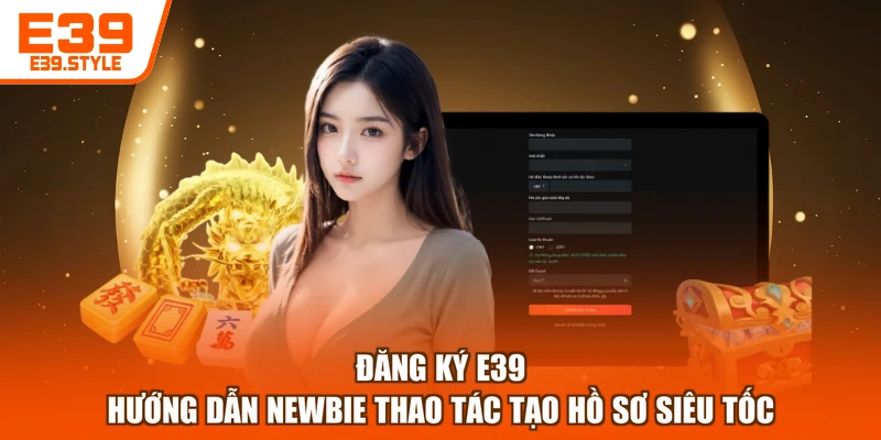 Đăng Ký E39 - Hướng Dẫn Newbie Thao Tác Tạo Hồ Sơ Siêu Tốc