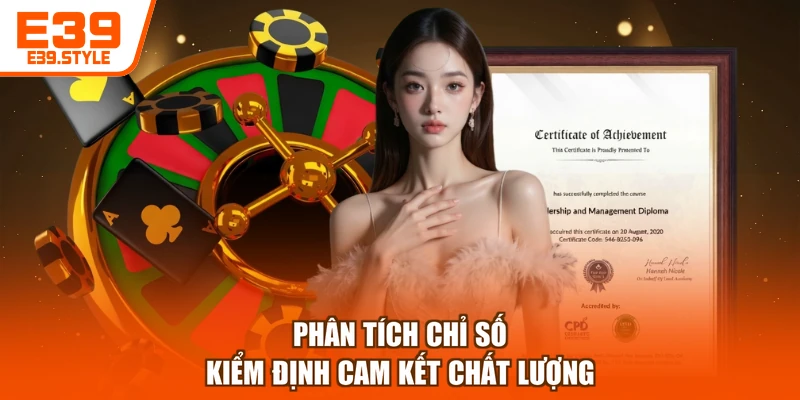 Phân tích chỉ số kiểm định cam kết chất lượng